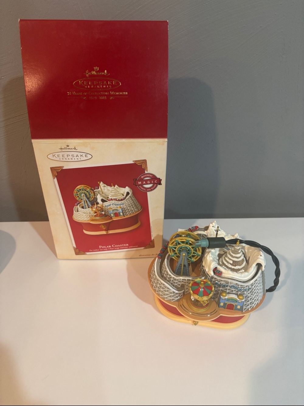 Hallmark Keepsake Polar Coaster ornament